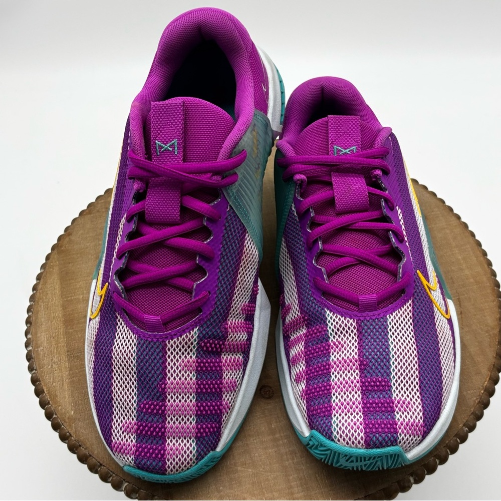 Women's Nike Metcon Workout Shoes in Hyper Violet/Grape/ Cactus/Laser Orange 11